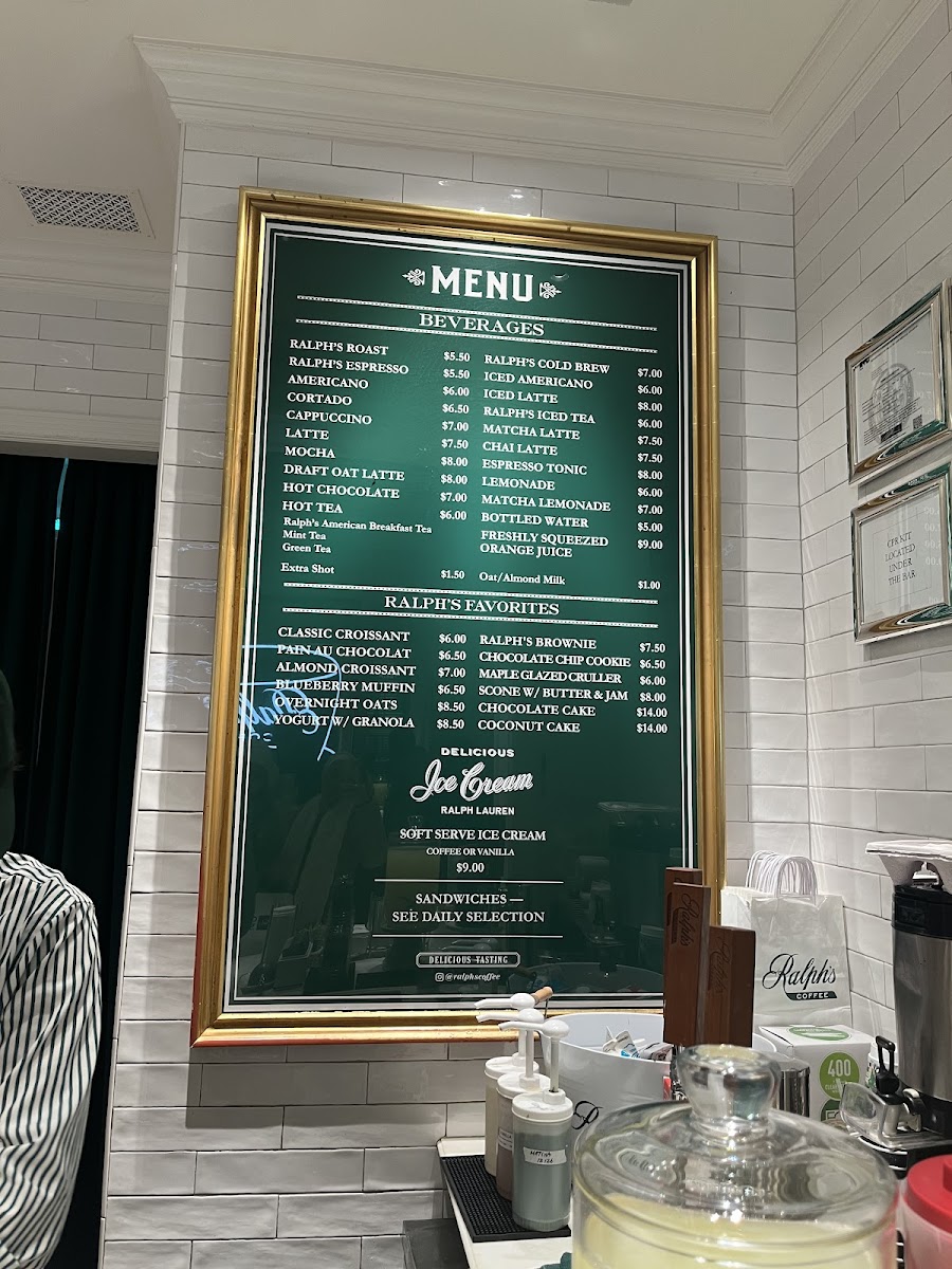 Ralph's Coffee Menu - Image 5